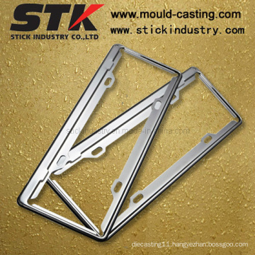 Zinc Alloy License Plate Frame for Car Accessories (LP002)